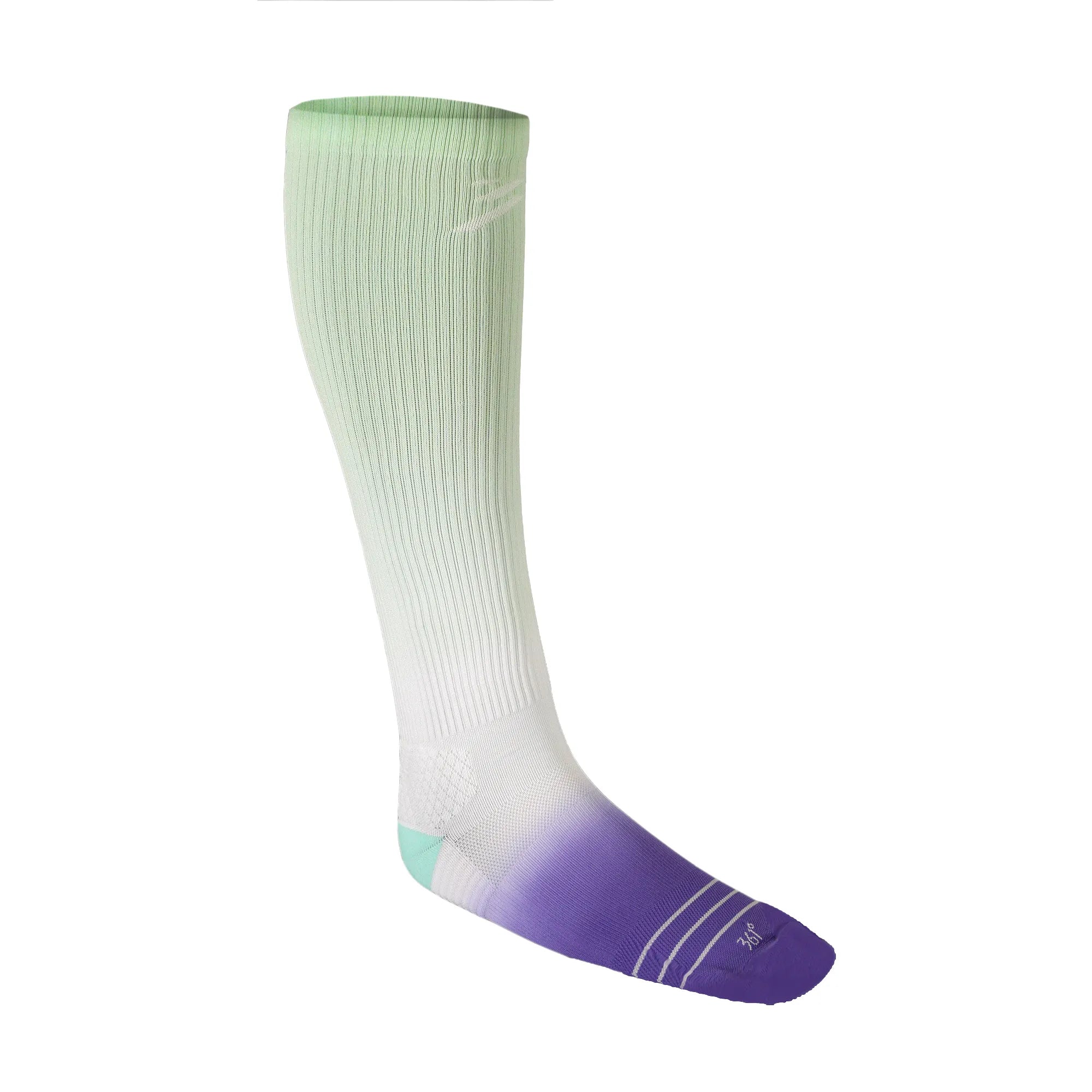 Pro Running - Long Socks - Light Green/Purple