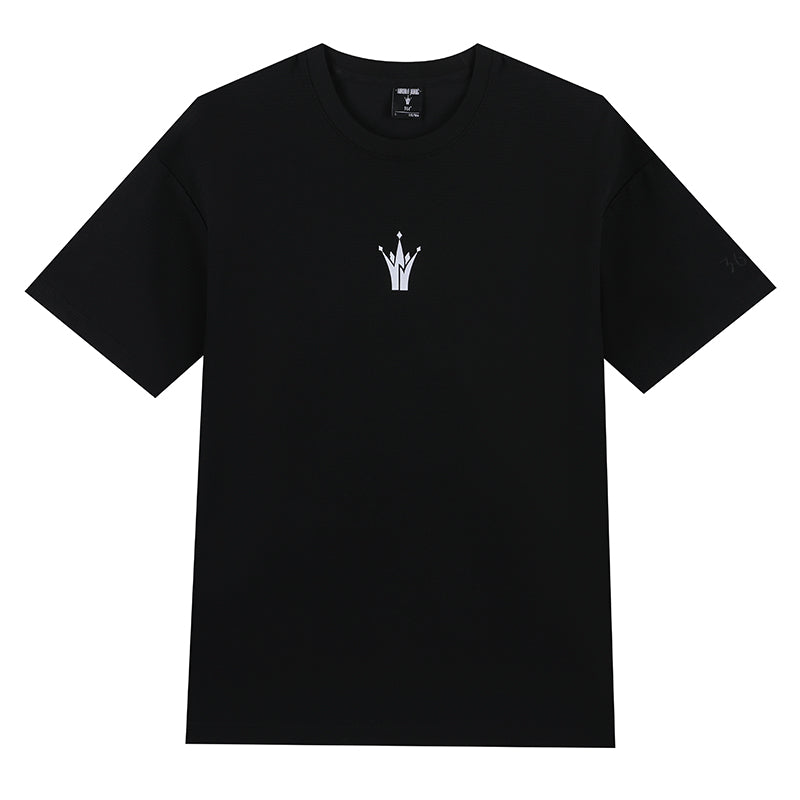 Nikola Jokić - Crown Waffle T-shirt - Black
