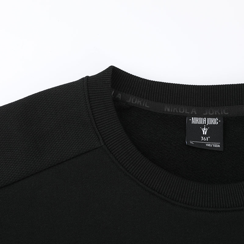 Nikola Jokić - Crown Sweater - Black