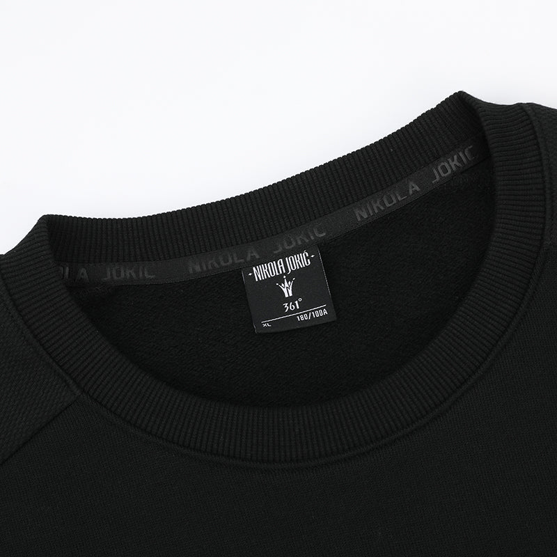 Nikola Jokić - Crown Sweater - Black