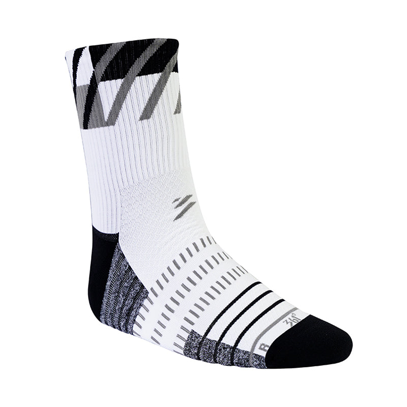 Pro Running - Mid Socks - White/Black